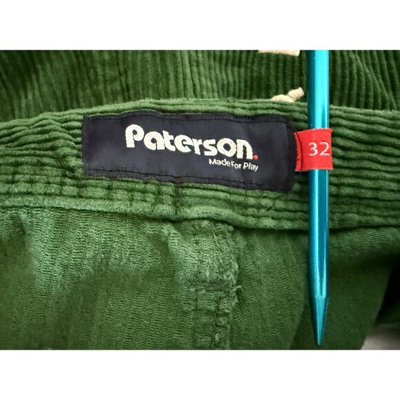 Paterson Dark Green Wide Leg Skate Pants Size 32 - Picture 8 of 8
